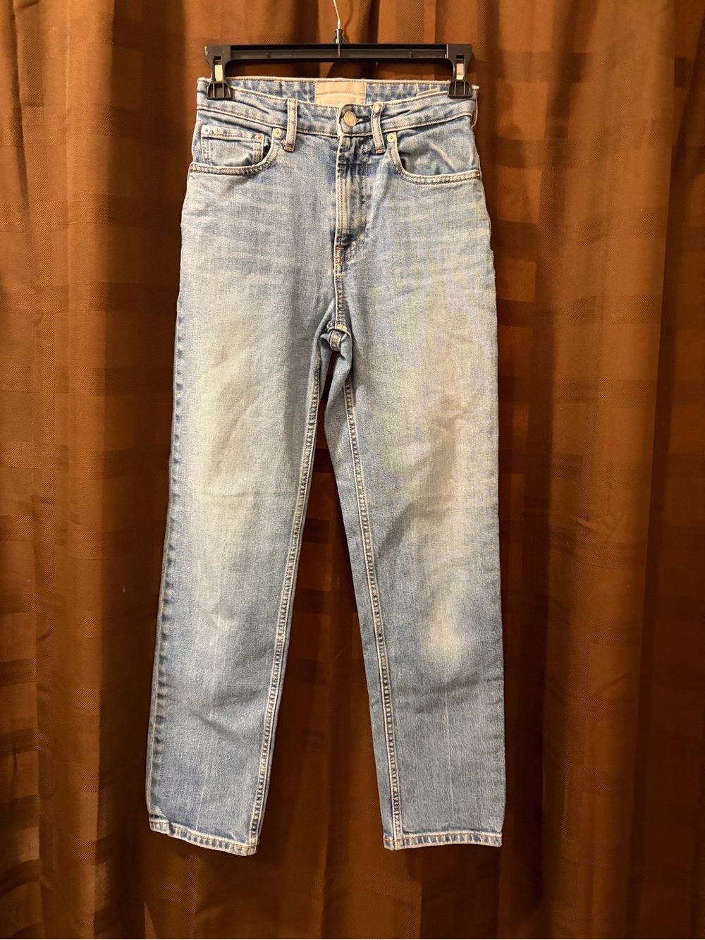 Everlane High Rise Straight Jean - Picture 5 of 9